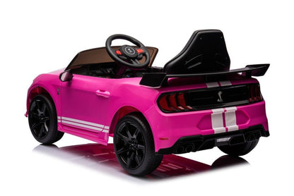 Battery-operated vehicle Ford Mustang GT500 Shelby Pink - attēls 7