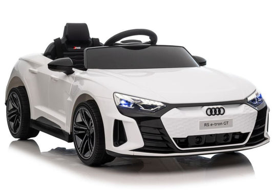Battery-powered car Audi E-Tron GT QLS-6888 White - attēls 1