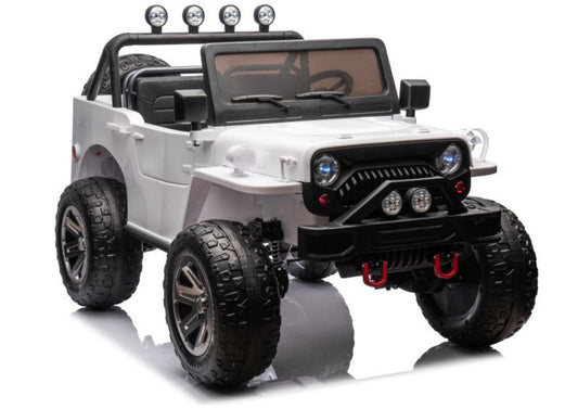 Battery-powered car JH-102 White 4x4 - attēls 1