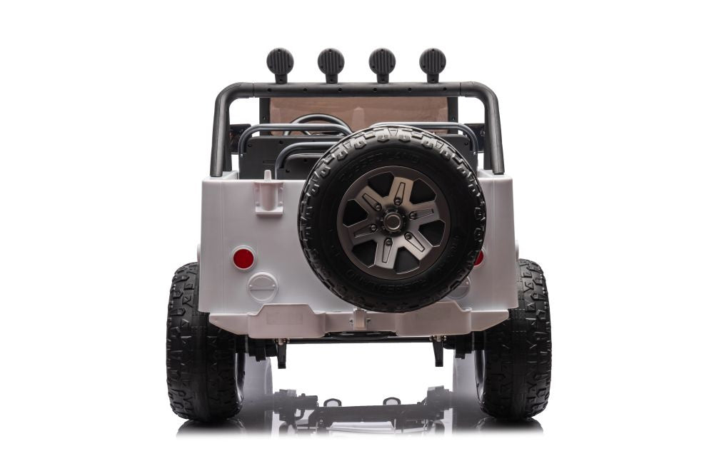 Battery-powered car JH-102 White 4x4 - attēls 2