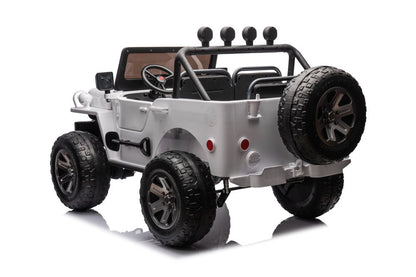 Battery-powered car JH-102 White 4x4 - attēls 3
