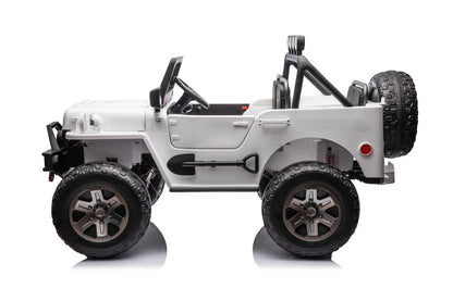 Battery-powered car JH-102 White 4x4 - attēls 4