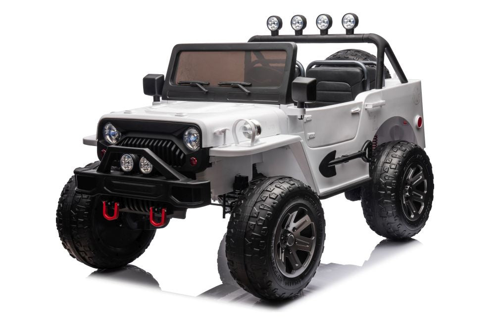 Battery-powered car JH-102 White 4x4 - attēls 5