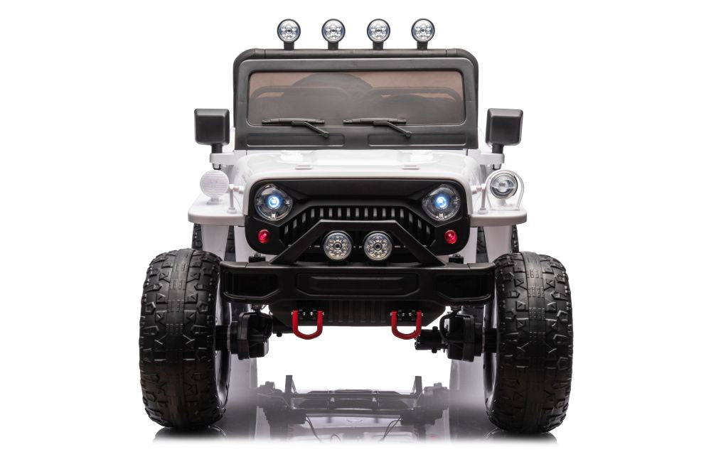 Battery-powered car JH-102 White 4x4 - attēls 7