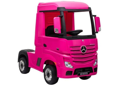 Battery-powered car Mercedes Actros Pink 4x4 - attēls 6