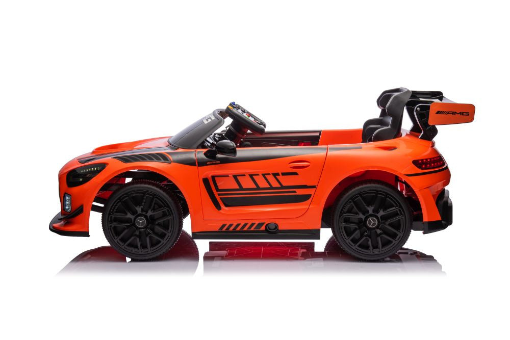 Battery-powered car Mercedes AMG GT3 Orange - attēls 4
