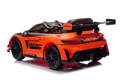 Battery-powered car Mercedes AMG GT3 Orange - attēls 5