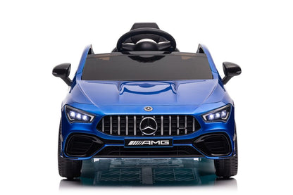 Battery-powered car Mercedes CLA 45s AMG Blue Painted 4x4 - attēls 2