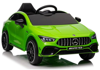 Battery-powered car Mercedes CLA 45s AMG Green 4x4 - attēls 1