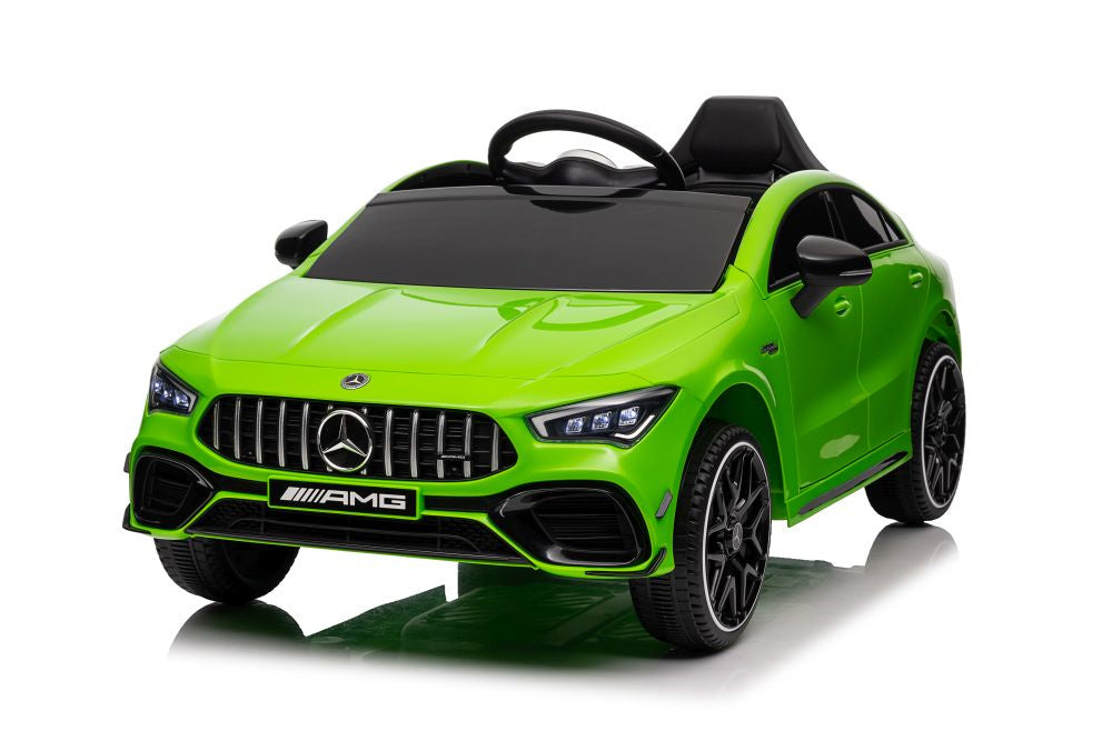 Battery-powered car Mercedes CLA 45s AMG Green 4x4 - attēls 2