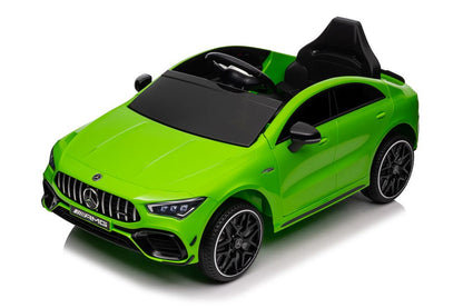 Battery-powered car Mercedes CLA 45s AMG Green 4x4 - attēls 3