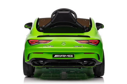 Battery-powered car Mercedes CLA 45s AMG Green 4x4 - attēls 5