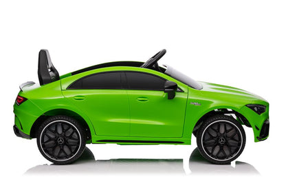 Battery-powered car Mercedes CLA 45s AMG Green 4x4 - attēls 7
