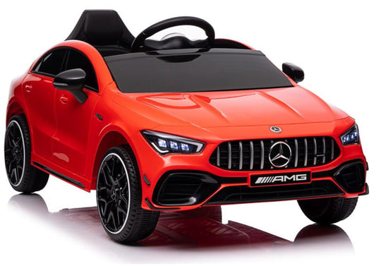 Battery-powered car Mercedes CLA 45s Red AMG 4x4 - attēls 1