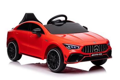 Battery-powered car Mercedes CLA 45s Red AMG 4x4 - attēls 4