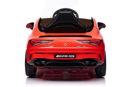 Battery-powered car Mercedes CLA 45s Red AMG 4x4 - attēls 5