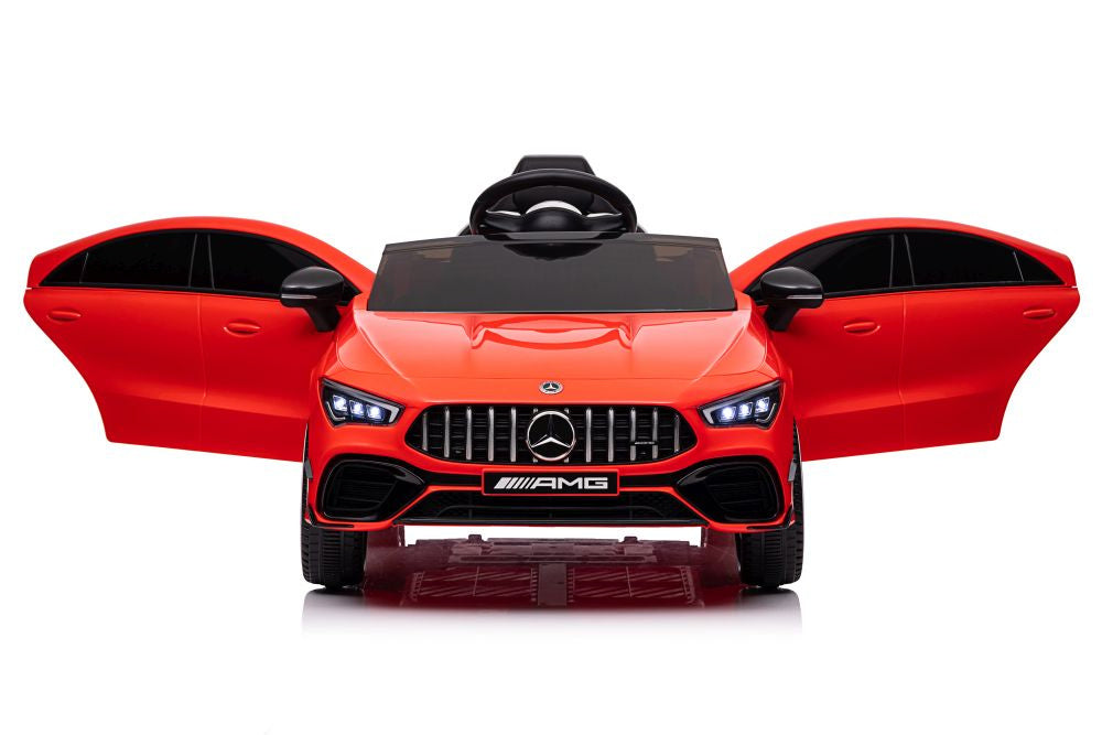 Battery-powered car Mercedes CLA 45s Red AMG 4x4 - attēls 7