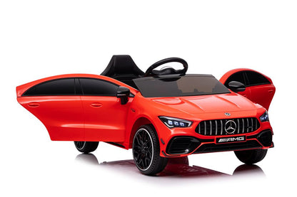 Battery-powered car Mercedes CLA 45s Red AMG 4x4 - attēls 8