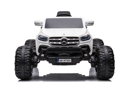 Battery-powered car Mercedes DK-MT950 4x4 White - attēls 2