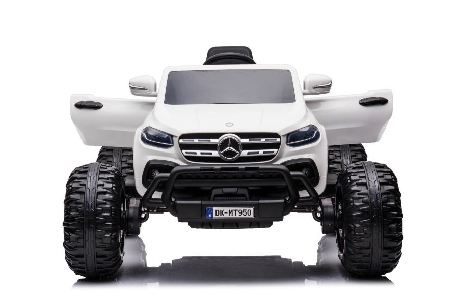 Battery-powered car Mercedes DK-MT950 4x4 White - attēls 3