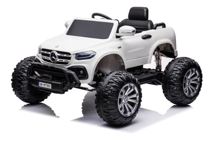 Battery-powered car Mercedes DK-MT950 4x4 White - attēls 4
