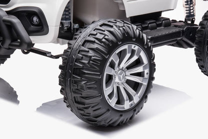 Battery-powered car Mercedes DK-MT950 4x4 White - attēls 5