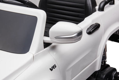 Battery-powered car Mercedes DK-MT950 4x4 White - attēls 6