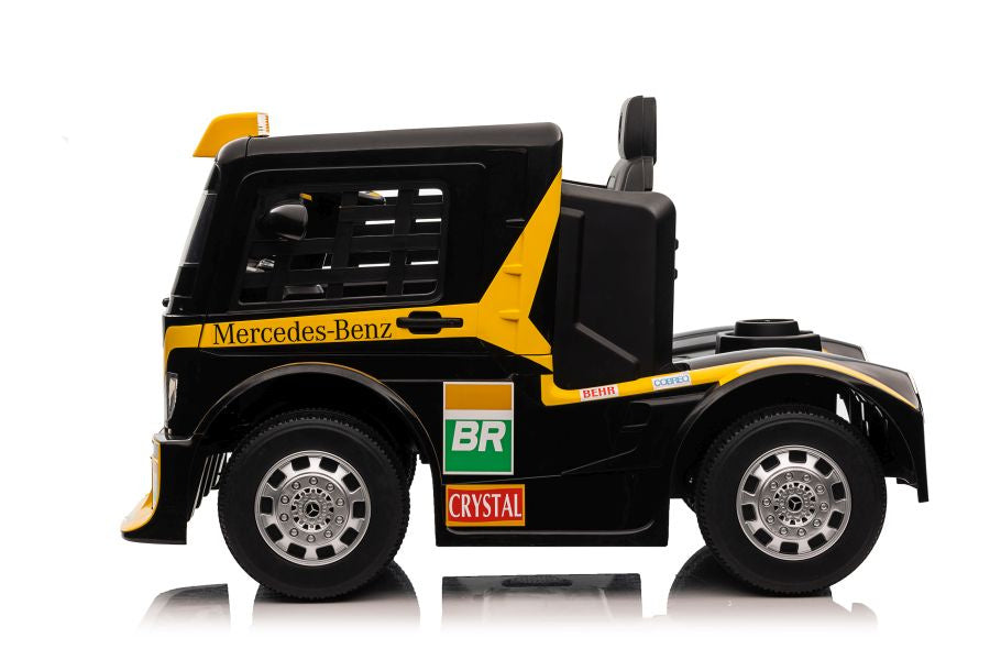 Battery-powered car Mercedes XMX622 Yellow - pilt 2