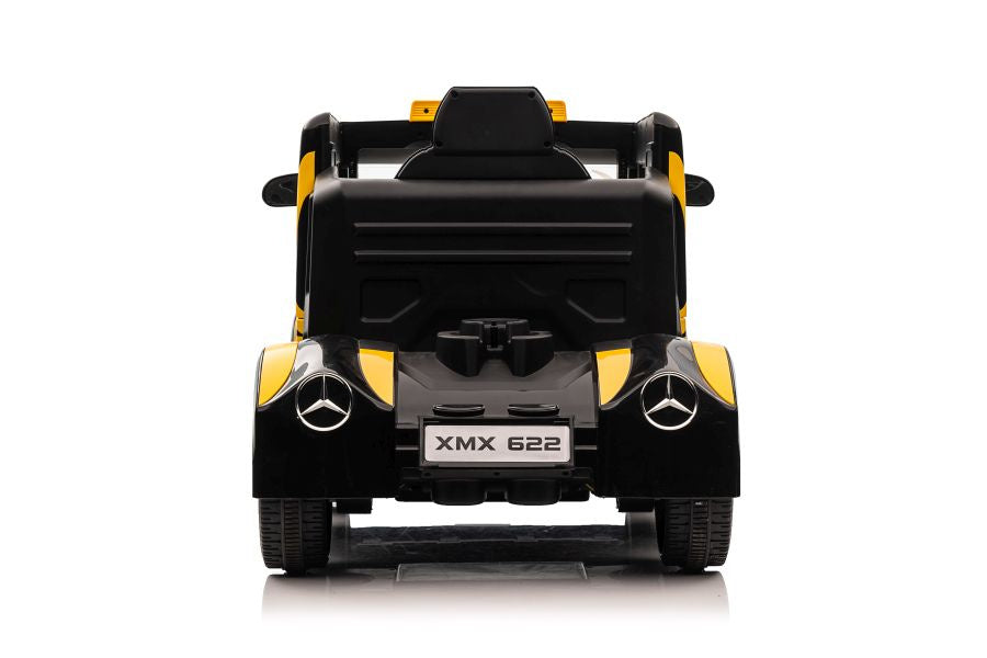 Battery-powered car Mercedes XMX622 Yellow - pilt 3