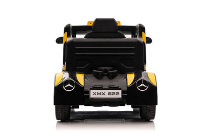 Battery-powered car Mercedes XMX622 Yellow - pilt 3