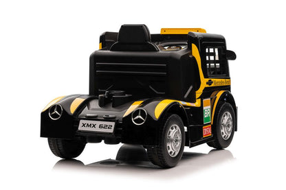 Battery-powered car Mercedes XMX622 Yellow - pilt 4