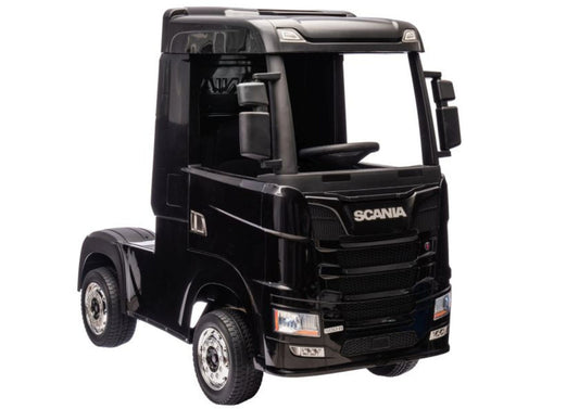 Battery-powered car Scania 500R HL698 Black 4x4 - image 1