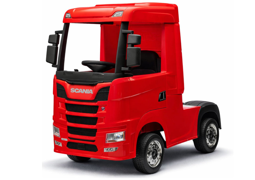 Battery-powered car Scania 500R HL698 Red 4x4 - attēls 2