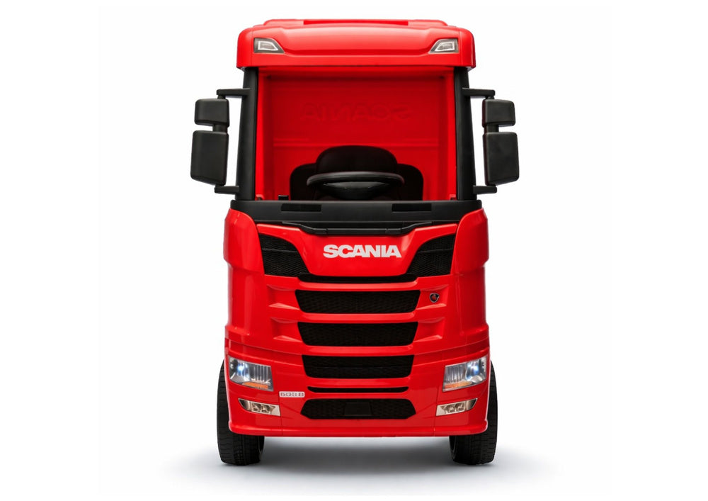 Battery-powered car Scania 500R HL698 Red 4x4 - attēls 3