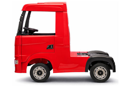 Battery-powered car Scania 500R HL698 Red 4x4 - attēls 4