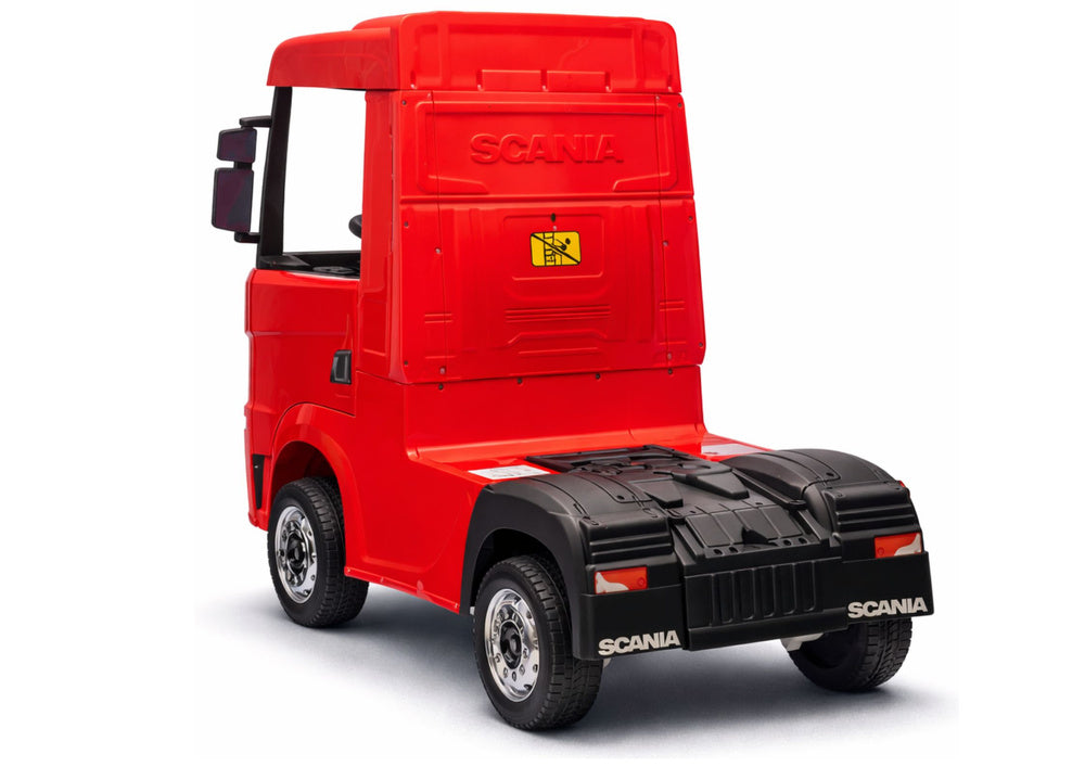 Battery-powered car Scania 500R HL698 Red 4x4 - attēls 6
