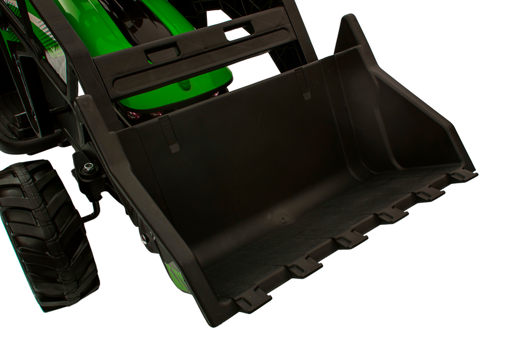 Battery-powered excavator with trailer SX2068 Green - attēls 8