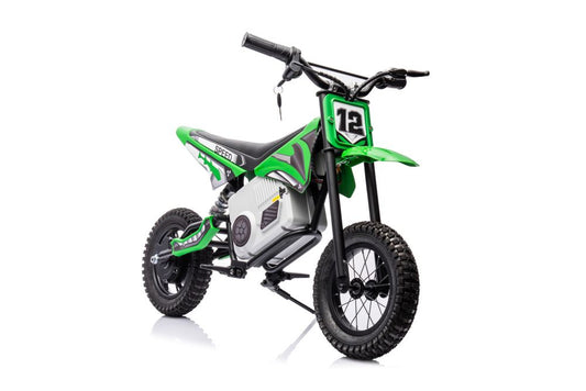 Battery-powered motocross bike A9901 Green - attēls 1