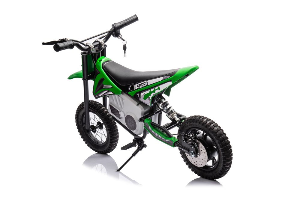 Battery-powered motocross bike A9901 Green - attēls 4