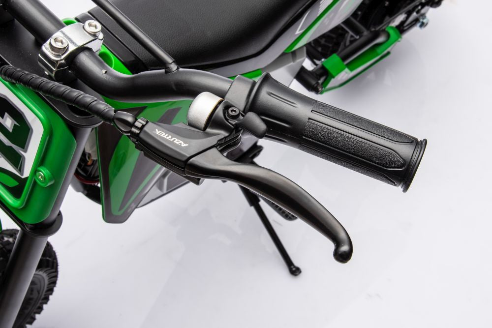 Battery-powered motocross bike A9901 Green - attēls 7