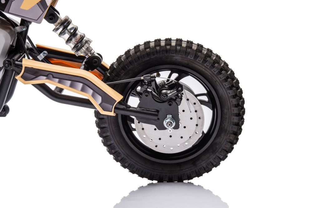 Battery-powered motocross bike A9901 Khaki - nuotrauka 8