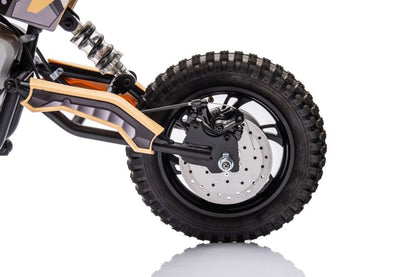 Battery-powered motocross bike A9901 Khaki - nuotrauka 8