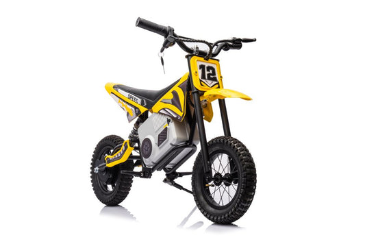 Battery-powered motocross bike A9901 Yellow - pilt 1