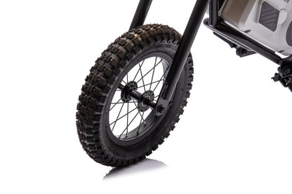 Battery-powered motocross bike A9901 geltonas - nuotrauka 6