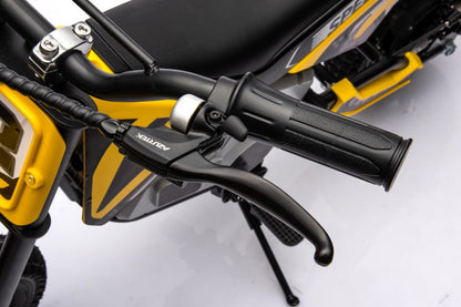 Battery-powered motocross bike A9901 geltonas - nuotrauka 7