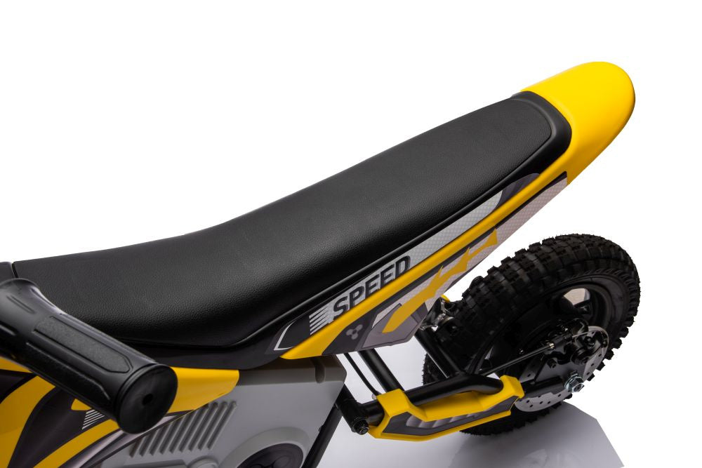 Battery-powered motocross bike A9901 geltonas - nuotrauka 8