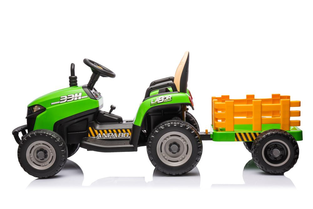 Battery-powered tractor BBH-030, green - image 3