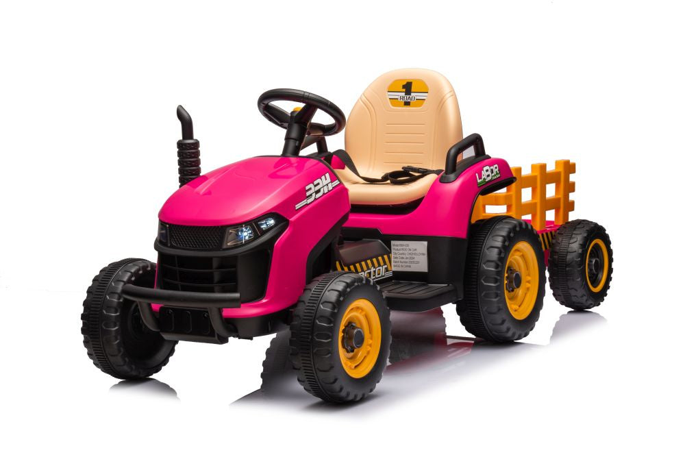 Battery-powered tractor BBH-030 Pink - attēls 3