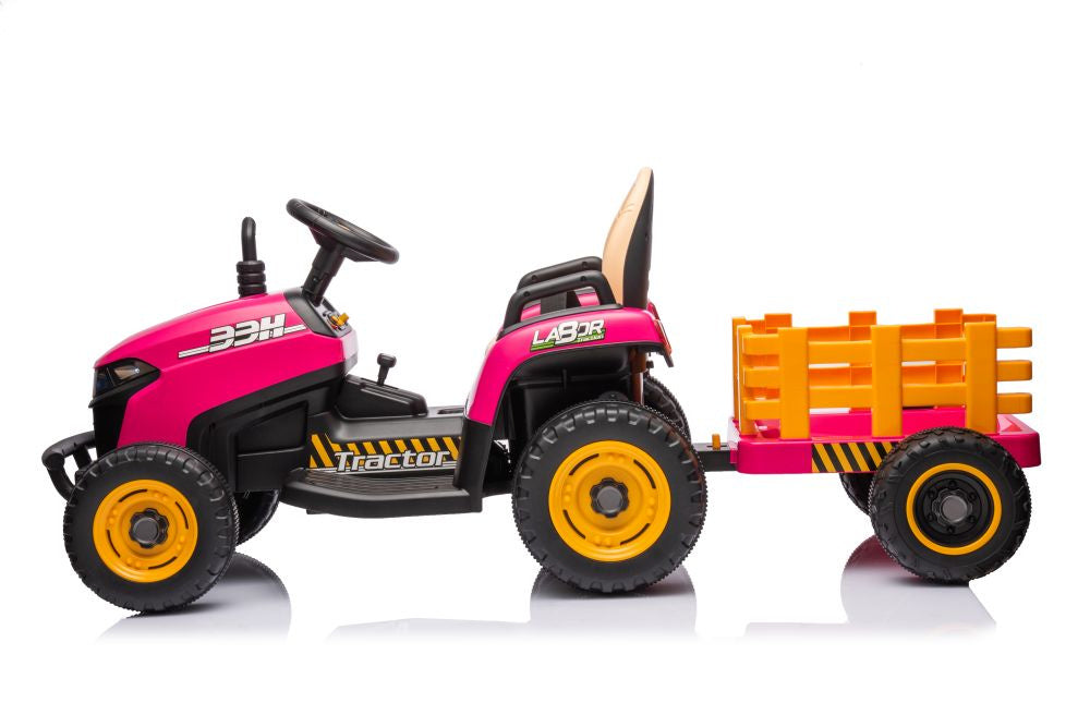 Battery-powered tractor BBH-030 Pink - attēls 4