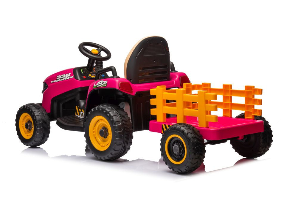 Battery-powered tractor BBH-030 Pink - attēls 6
